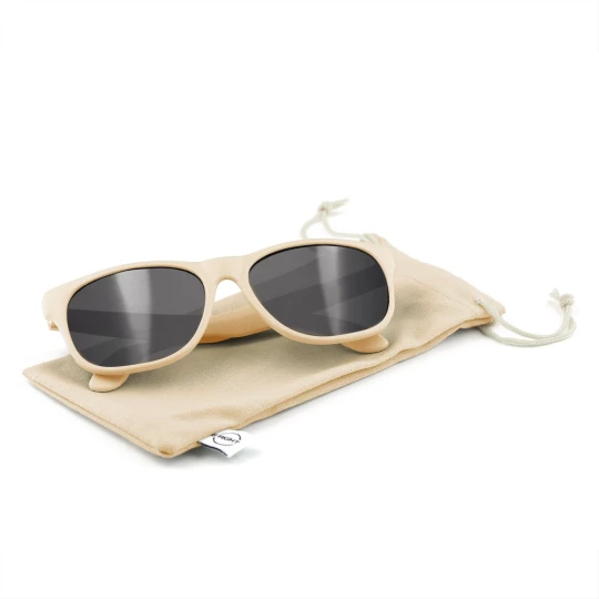Okulary przeciwsłoneczne B'RIGHT, bawełniane etui w komplecie | Adam (V7375-00)-1