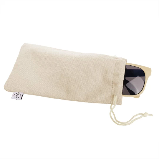Okulary przeciwsłoneczne B'RIGHT, bawełniane etui w komplecie | Adam (V7375-00)-1
