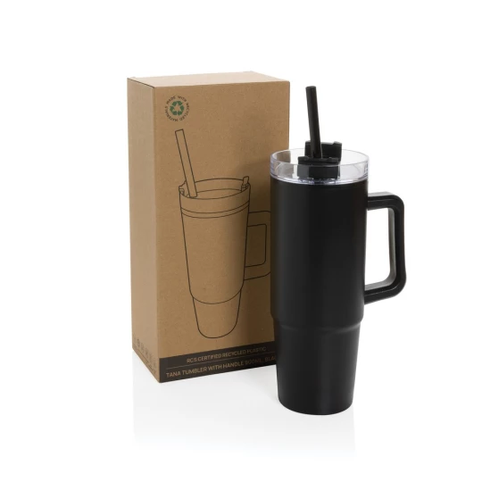 Kubek podróżny 900 ml Tana, plastik z recyklingu (P437.101)-1