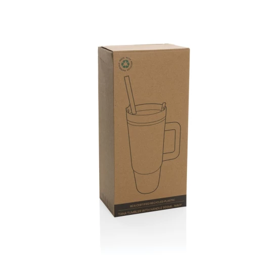 Kubek podróżny 900 ml Tana, plastik z recyklingu (P437.100)-1