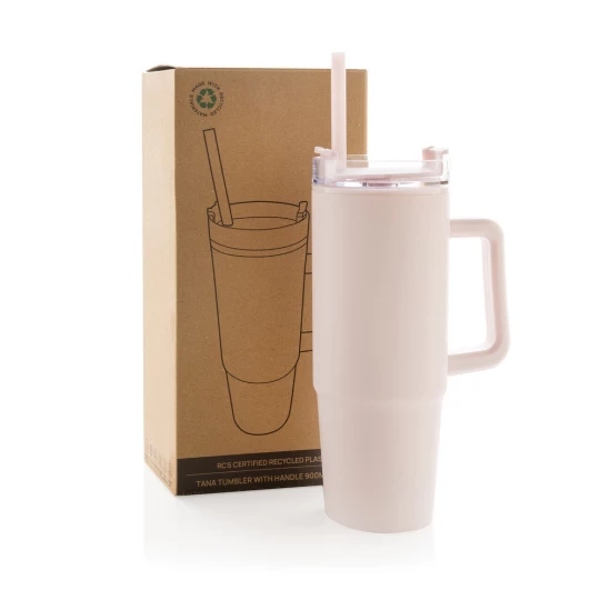Kubek podróżny 900 ml Tana, plastik z recyklingu (P437.1014)-1