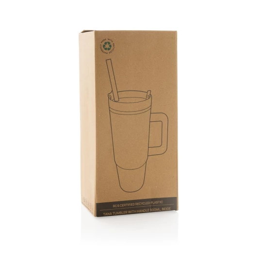 Kubek podróżny 900 ml Tana, plastik z recyklingu (P437.1019)-1