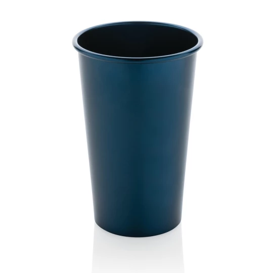 Lekki kubek podróżny 450 ml Alo, aluminium z recyklingu (P437.200)-1