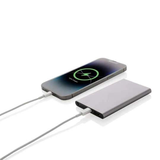 Power bank 4000 mAh z aluminium z recyklingu (P322.420)-1