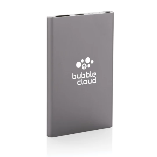 Power bank 4000 mAh z aluminium z recyklingu (P322.420)-1