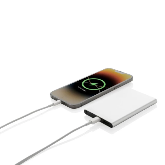 Power bank 4000 mAh z aluminium z recyklingu (P322.422)-1