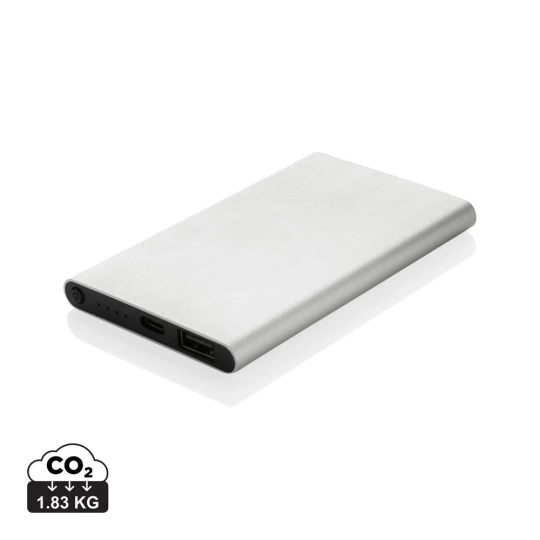 Power bank 4000 mAh z aluminium z recyklingu (P322.422)-1