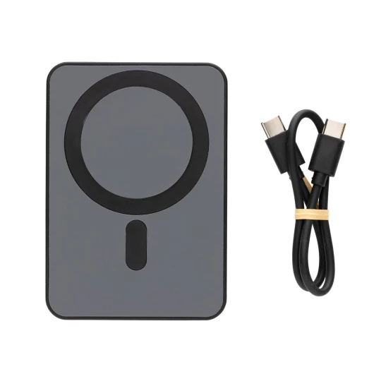 Magnetyczny bezprzewodowy power bank 5000 mAh Magnetix (P322.401)-1