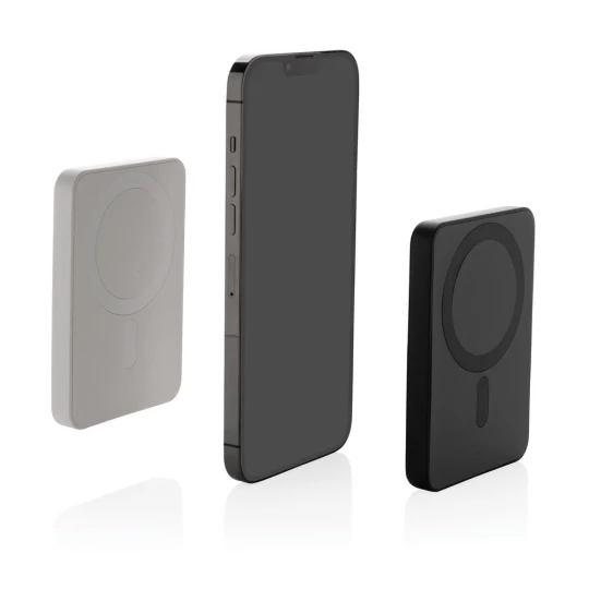 Magnetyczny bezprzewodowy power bank 5000 mAh Magnetix (P322.401)-1