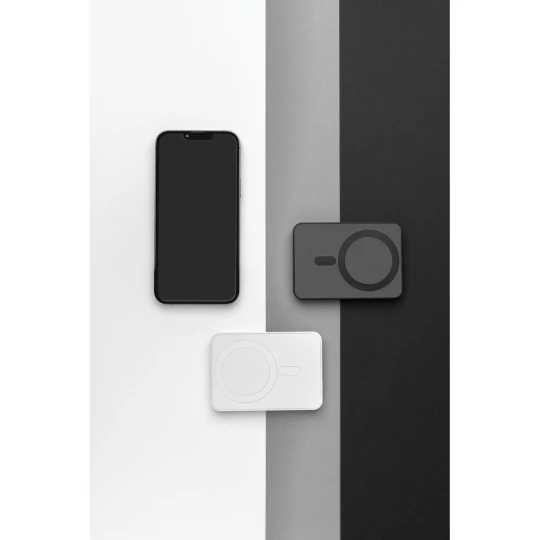 Magnetyczny bezprzewodowy power bank 5000 mAh Magnetix (P322.401)-1