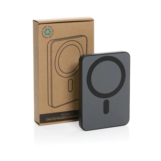 Magnetyczny bezprzewodowy power bank 5000 mAh Magnetix (P322.401)-1