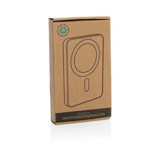Magnetyczny bezprzewodowy power bank 5000 mAh Magnetix (P322.401)-1