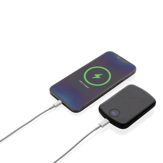 Magnetyczny bezprzewodowy power bank 5000 mAh MagBoost (P322.411)-1