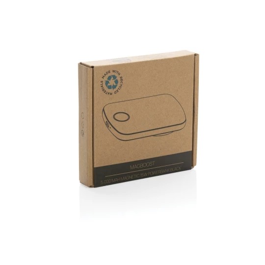 Magnetyczny bezprzewodowy power bank 5000 mAh MagBoost (P322.411)-1