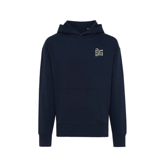 Luźna bluza z kapturem z bawełny z recyklingu Iqoniq Yoho (T9402.002.XXXL)-1