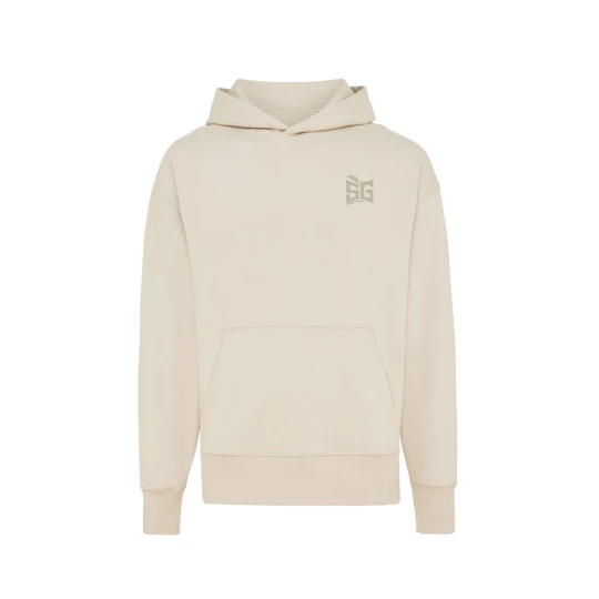 Luźna bluza z kapturem z bawełny z recyklingu Iqoniq Yoho (T9402.018.XXXL)-1