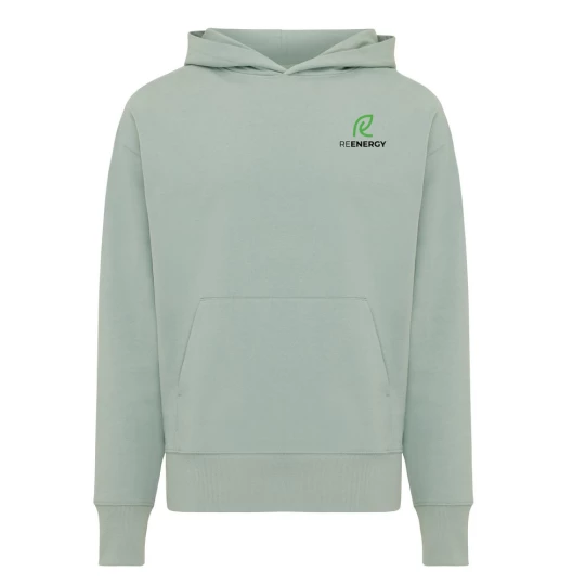 Luźna bluza z kapturem z bawełny z recyklingu Iqoniq Yoho (T9402.023.XS)-1