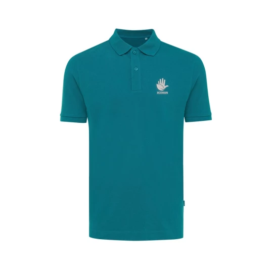 Koszulka polo z bawełny z recyklingu Iqoniq Yosemite (T9200.009.XXXL)-1