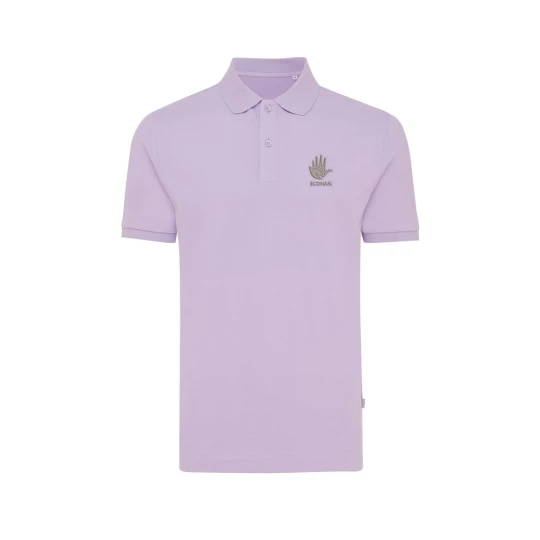 Koszulka polo z bawełny z recyklingu Iqoniq Yosemite (T9200.011.XL)-1