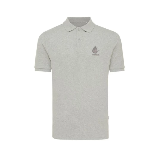 Koszulka polo z bawełny z recyklingu Iqoniq Yosemite (T9200.013.4XL)-1