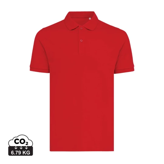 Koszulka polo z bawełny z recyklingu Iqoniq Yosemite (T9200.029.XXXL)-1