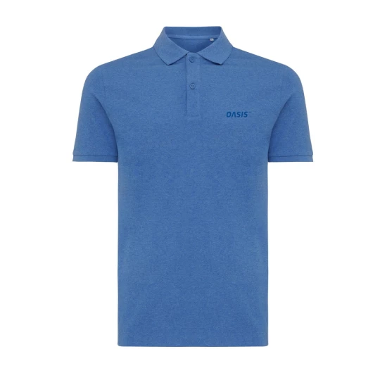 Koszulka polo z bawełny z recyklingu Iqoniq Yosemite (T9200.024.XL)-1