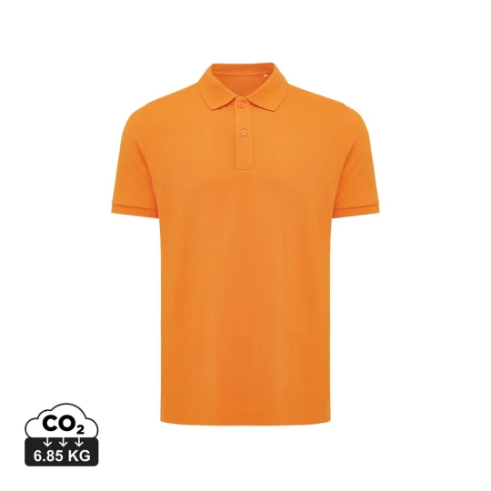 Koszulka polo z bawełny z recyklingu Iqoniq Yosemite (T9200.044.XS)-1