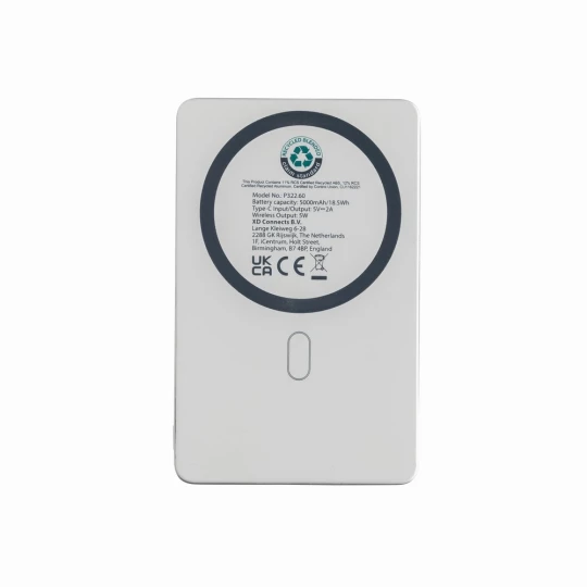 Power bank 5000 mAh, ładowarka bezprzewodowa 5W Orion (P322.6002)-1
