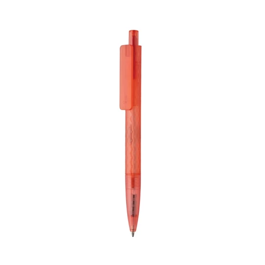 Geometryczny długopis z PC z recyklingu X3 Frosted (P611.3304)-1