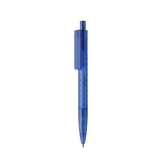 Geometryczny długopis z PC z recyklingu X3 Frosted (P611.3305)-1