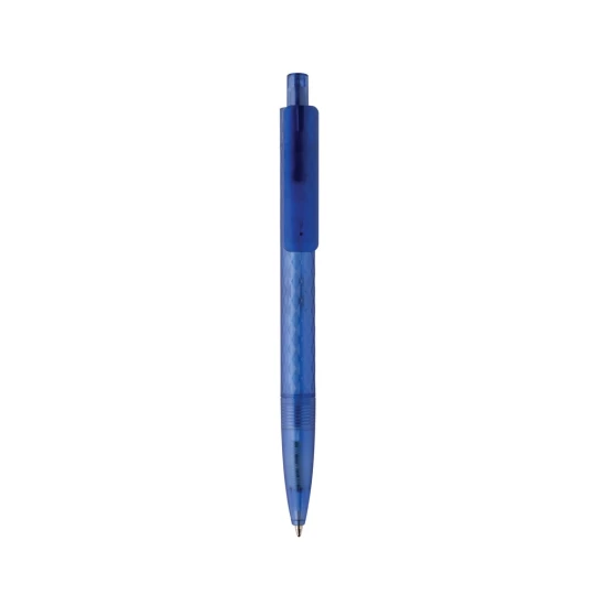 Geometryczny długopis z PC z recyklingu X3 Frosted (P611.3305)-1