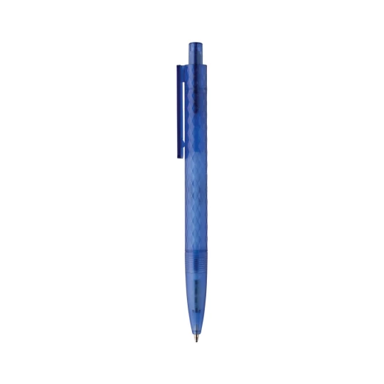 Geometryczny długopis z PC z recyklingu X3 Frosted (P611.3305)-1