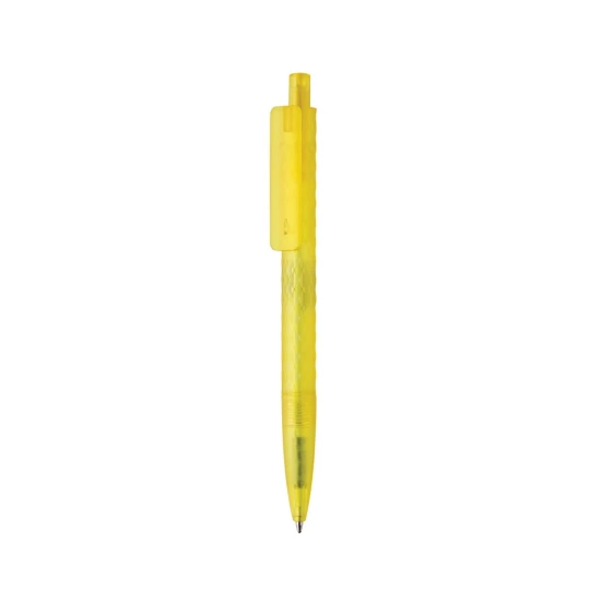 Geometryczny długopis z PC z recyklingu X3 Frosted (P611.3306)-1