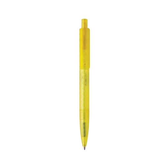 Geometryczny długopis z PC z recyklingu X3 Frosted (P611.3306)-1