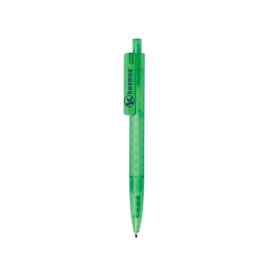 Geometryczny długopis z PC z recyklingu X3 Frosted (P611.3307)-1