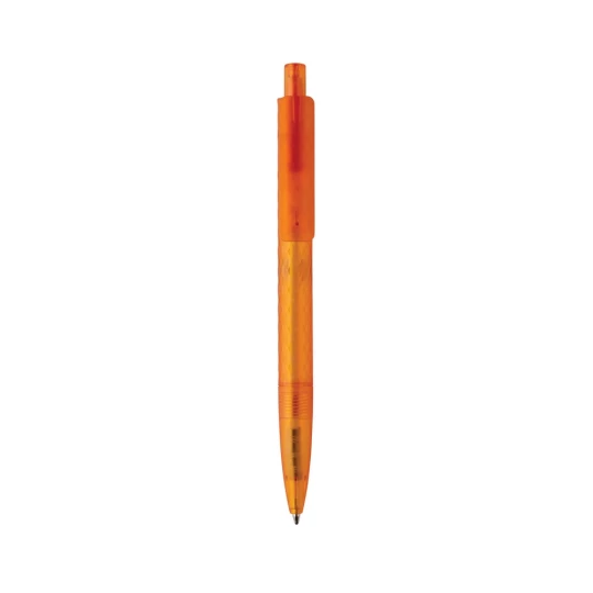 Geometryczny długopis z PC z recyklingu X3 Frosted (P611.3308)-1