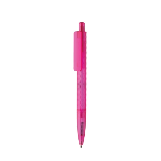Geometryczny długopis z PC z recyklingu X3 Frosted (P611.3314)-1