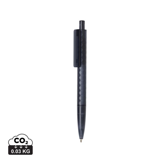 Geometryczny długopis z PC z recyklingu X3 Frosted (P611.3325)-1