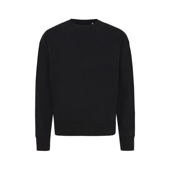Luźna bluza z bawełny z recyklingu Iqoniq Kruger (T9302.001.M)-1