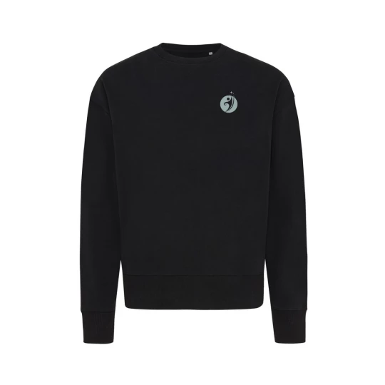 Luźna bluza z bawełny z recyklingu Iqoniq Kruger (T9302.001.M)-1