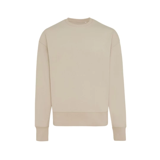 Luźna bluza z bawełny z recyklingu Iqoniq Kruger (T9302.006.M)-1