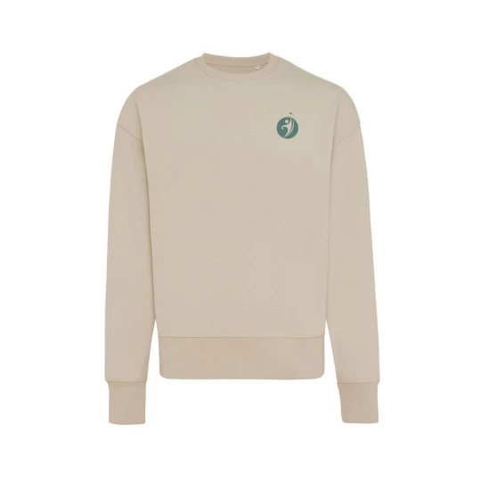 Luźna bluza z bawełny z recyklingu Iqoniq Kruger (T9302.006.XXL)-1
