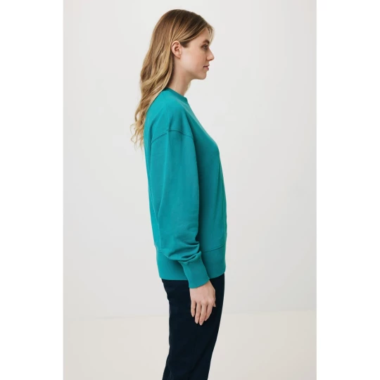 Luźna bluza z bawełny z recyklingu Iqoniq Kruger (T9302.009.M)-1