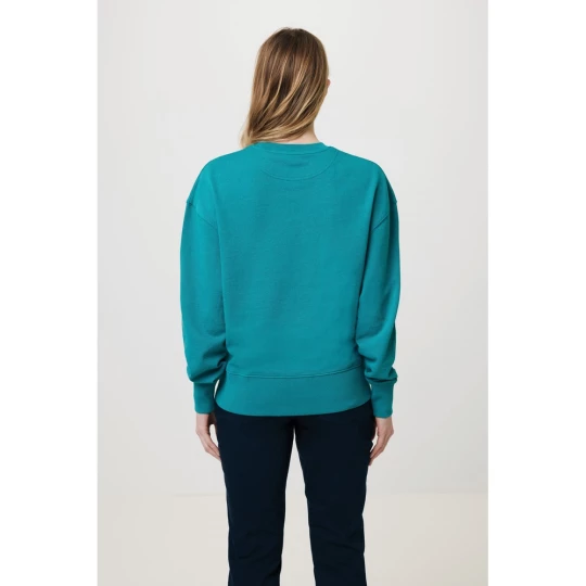 Luźna bluza z bawełny z recyklingu Iqoniq Kruger (T9302.009.M)-1