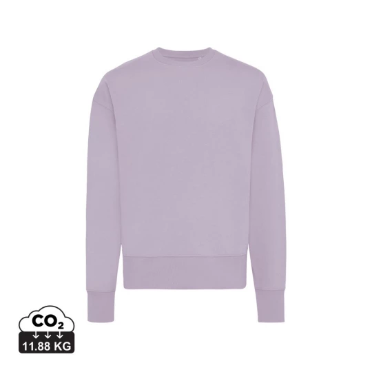 Luźna bluza z bawełny z recyklingu Iqoniq Kruger (T9302.011.L)-1