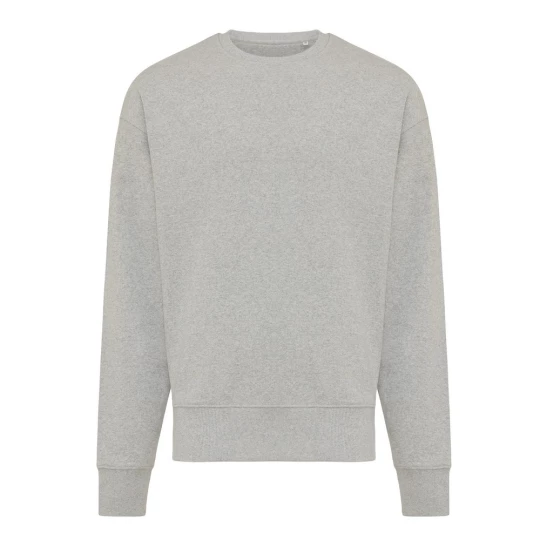 Luźna bluza z bawełny z recyklingu Iqoniq Kruger (T9302.013.L)-1