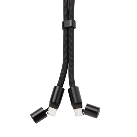 LoopAmp RCS RPET adjustable phone cord with 60W cable (P302.5301)-1