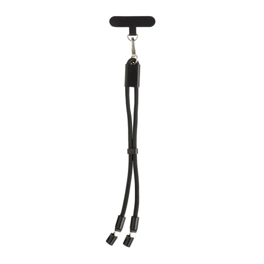 LoopAmp RCS RPET adjustable phone wrist strap 60W cable (P302.5701)-1