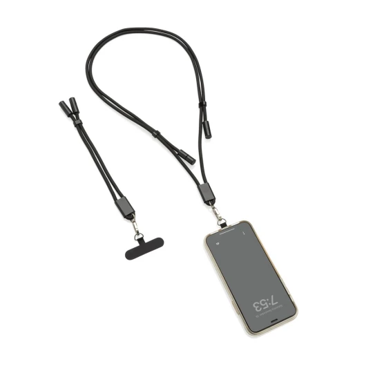 LoopAmp RCS RPET adjustable phone wrist strap 60W cable (P302.5701)-1