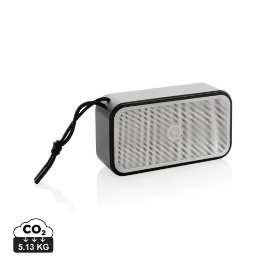 Swiss Peak RCS recycled aluminium 10W bass speaker (P331.0902)-1